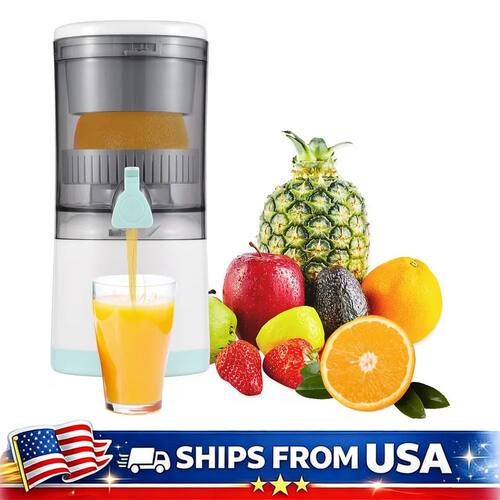Portable Electric Juicer Rechargeable Citrus Press USB Charg