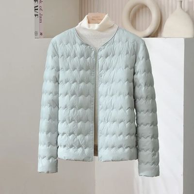 90% White Duck Down Coat 2025 New Woman Autumn Winter Down J