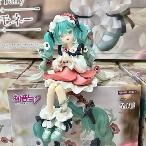 Original Model FuRyu Noodle Stopper Hatsune Miku 14cm Flower