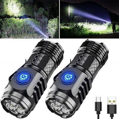 High Power LED Flashlight Torch Ultra Powerful LED Flashligh
