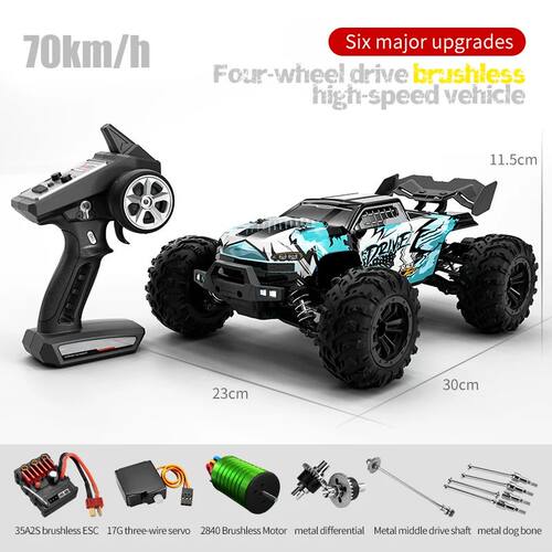 6 RC Monster Truck 4WD High Speed Off-Road Climbing Vehicle,