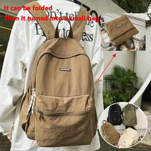 2025 New Foldable Backpack for Women, Large Capacity Backpac