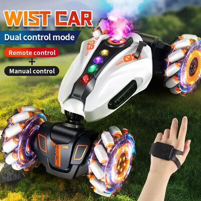 4WD 6 RC Car 2.4G Remote Control Drift Car With LED Light Ge