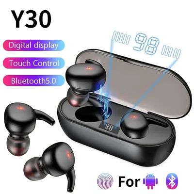 Y30 TWS Wireless Bluetooth headset 5.2 Wireless headphones E