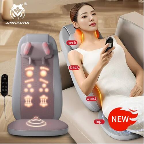 Shiatsu Full Body Massager with Heat Massage Chair Pad Knead