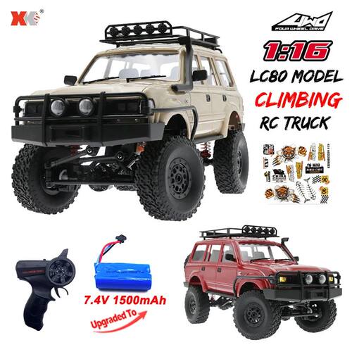 WPL C54 C54-1 1/16 RC Car 2.4G Remote Control 4X4 Off Road L