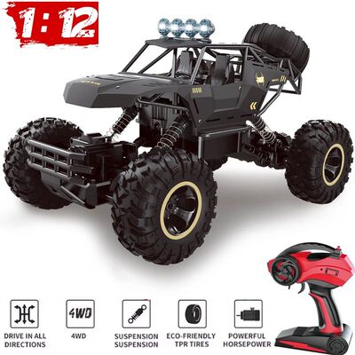 4DRC 2 Buggy Off-Road RC Car With LED Lights 2.4G Radio Cont