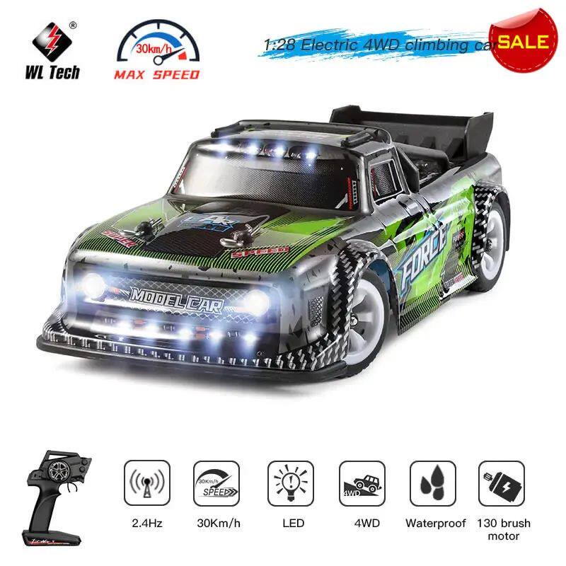 WLtoys 284131 1:28 4WD 2.4G Mini RC Racing Car High Speed Of - 实物图