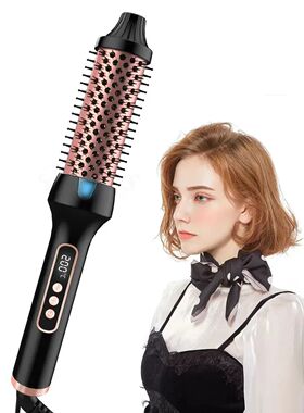 3 in1 Thermal Brush Ionic Heated Round Brush Ionic Hair Curl
