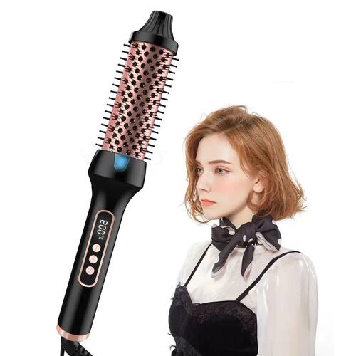 3 in1 Thermal Brush Ionic Heated Round Brush Ionic Hair Curl