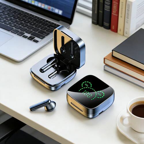 TWS Wireless Bluetooth Earphones Touch Control 9D Stereo Hea