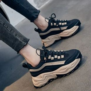 Women's Sneakers rend Height Increasing Platform Shoes Breat