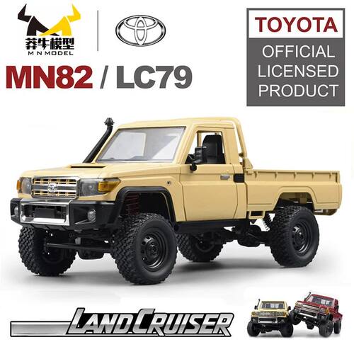 MN Model 2 RC Car MN82 Retro Full-scale Simulation LC79 RTR