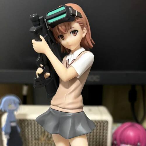 17cm anime a certain index magic misaka mikoto railgun girl