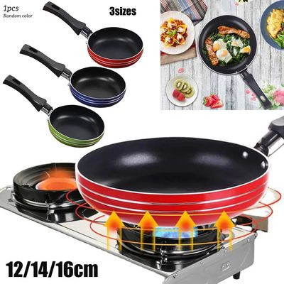 12/14/16cm Pan Frying Egg Skillet Pot Mini Cooking Omelette