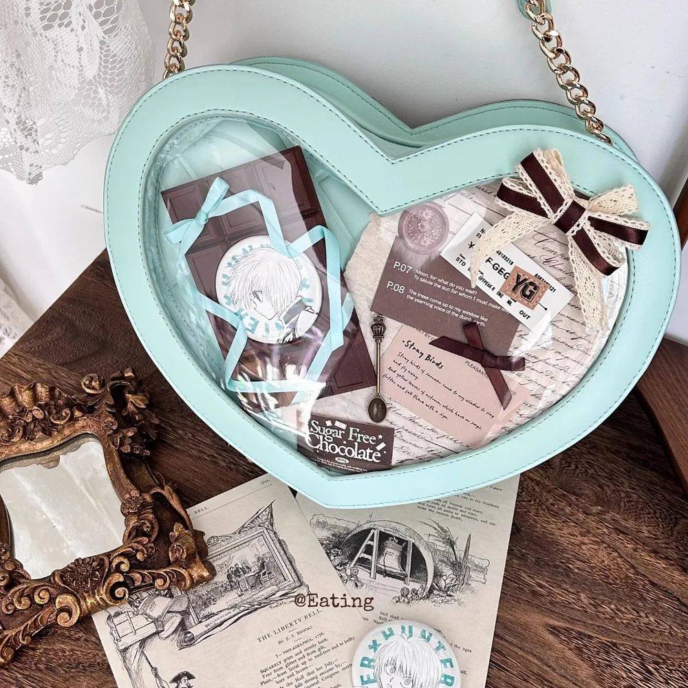 Lolita Love Heart Ita Bag Sweet Cute Kawaii Sac Femme Should,箱包皮具/热销女包/男包,通用款女包,淘宝优惠券,粉丝福利购,淘宝优惠卷