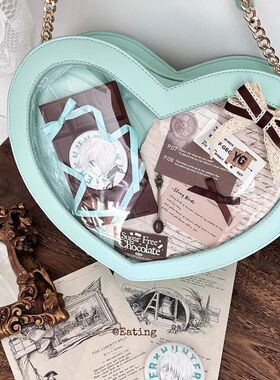 Lolita Love Heart Ita Bag Sweet Cute Kawaii Sac Femme Should