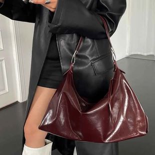 Burgundy Womens Tote Bag Aesthetic Vintage Fashion Advanced