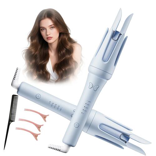 Automatic Curling Iron Negative Ions 4 Temperature Settings
