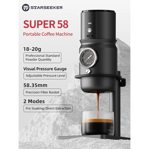 STARSEEKER Super58 Portable Electric Espresso Machine Travel