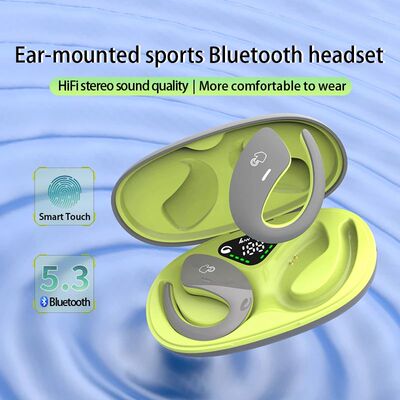 Bone Conduction Sports Bluetooth Headset TWS Wireless Headph