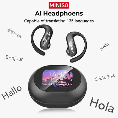[HD Touchscreen]MINISO MS188 AI Translation Earbuds Bluetoot