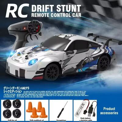 Rc Drift Car 1/24 4WD Remote Control Car High Speed with Led
