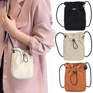 Nylon Crossbody Bag Soft Mini Phone Wallet Multifunctional S