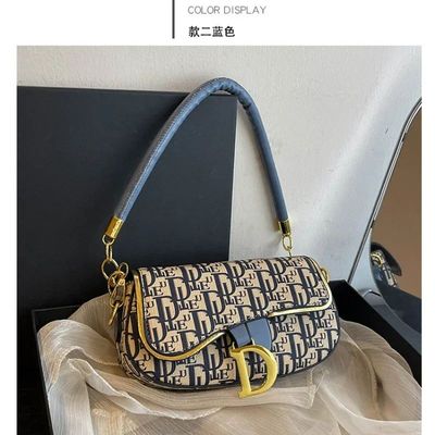 New chain contrasting colors popular versatile shoulder unde