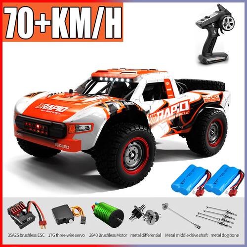 Rc Car Off Road 4x4 50km/h Or 75km/h High Speed Brushless Mo