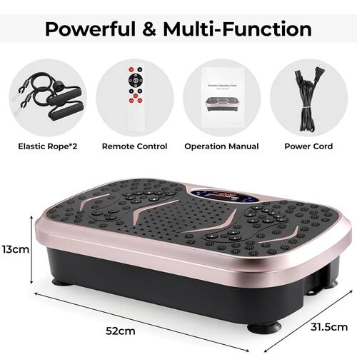 Vibration Plate,Fitness Vibration Board for Home,Full Body E
