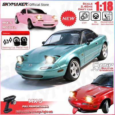 Skymaker LDRC LD1804 1/18 RC Drift Car MX5 2.4GHz RWD with E