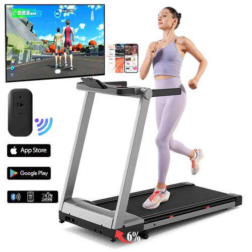 3.5HP Foldable Incline Home readmill Walking Pad with Handle