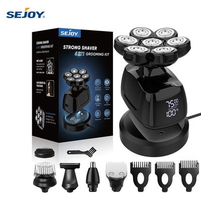 SEJOY Multifunctional 7D Head Shavers for Bald Men 6-in-1 El