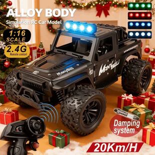 NEW 6 2.4Gh Models RC Car With LED Lights 4WD Off-road Remot
