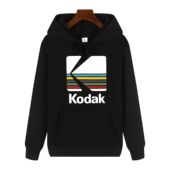 Retro Y2K Autumn Kodak Print Fashion Winter and Brand Men