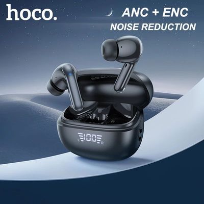 HOCO EQ5 ANC+ENC Bluetooth 5.3 Wireless Earphone Active Nois