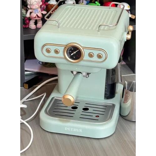 220V retro Italian coffee machine, household small fully sem