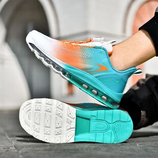 Men's shock-absorbing sports shoes, men's anti slip walking