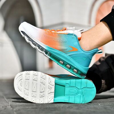 Men's shock-absorbing sports shoes, men's anti slip walking