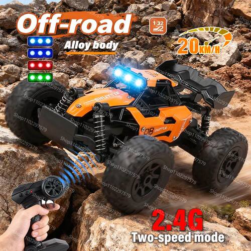 1:32 New Alloy 4WD RC Car Off Road Remote Control Car Radio