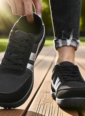 Wide Shoes Anti Slip Lightweight Breathable Running Shoes Mi