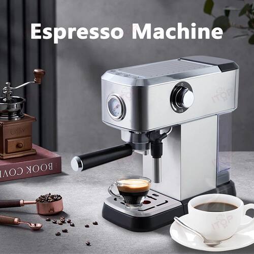ITOP CM08 Semi-automatic Coffee Maker 15Bar ULKA Pump Espres