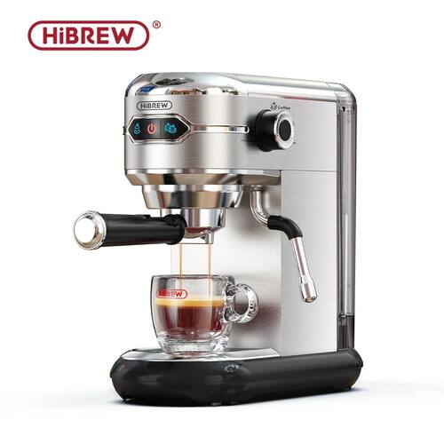 HiBREW Coffee Maker Cafetera 20 Bar Inox Semi Automatic Supe