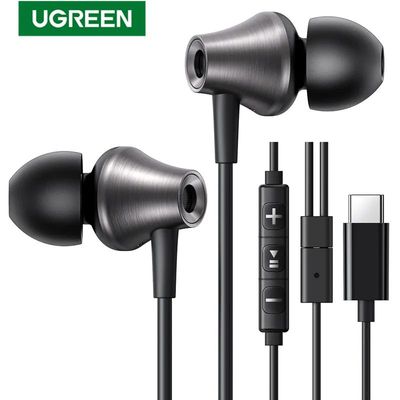 UGREEN 3.5mm USB Type C Wired Earbuds with Microphone, Wired