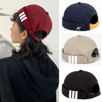 Men Women Landlord Hat Autumn Fashion Beanies Caps Cotton Ad