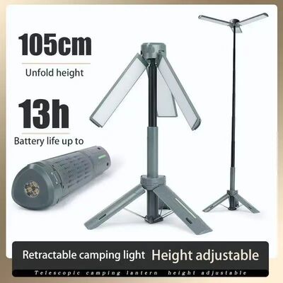 Rechargeable Outdoor Portable Hiking Camping Fishing Flashli