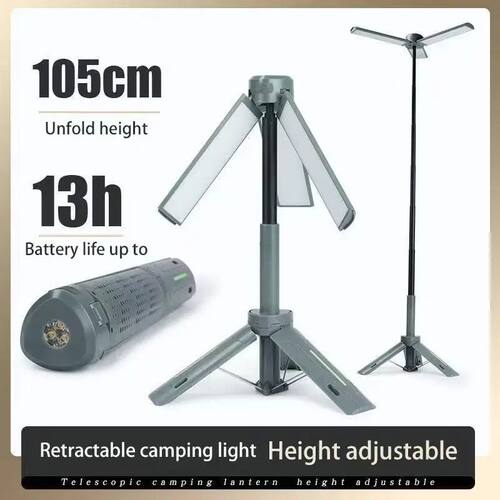Rechargeable Outdoor Portable Hiking Camping Fishing Flashli