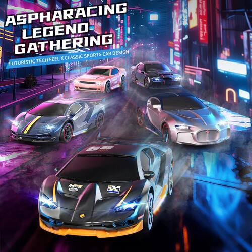 1:24 4WD RC Drift Car 2.4G High Speed Remote Control Racing