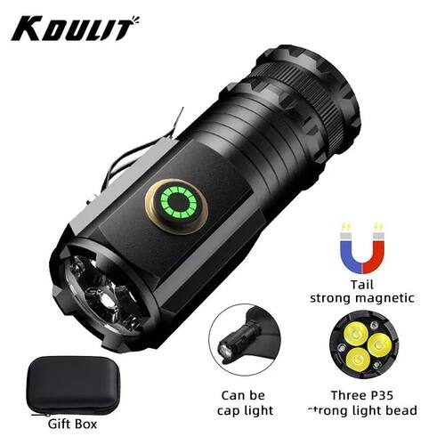 Powerful Mini LED Flashlight Super Bright Aluminium Pocket T